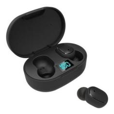 Imagem de Fones Wireless S/ Fio Preto Visor Caixinha Para Moto Edge 30 - Lxl