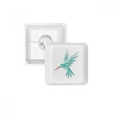 Imagem de Teclado mecânico geométrico abstrato pássaro origami teclado mecânico PBT kit de atualização para jogos