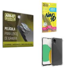 Imagem de Película De Camêra Samsung A03 Core Com Película De Cerâmica 9D E Capi