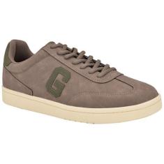 Imagem de Guess Tênis masculino Lorzi, Castanho-escuro/verde-oliva 242, 42