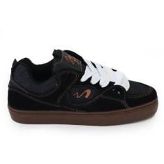 Imagem de Tênis Tesla Fusion Pro Model Denis Silva Black Gum - Preto/Caramelo (2001.19)-Unissex