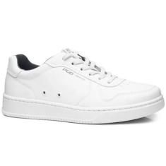 Imagem de Tênis Casual Masculino Microfibra Branco Pegada 171901-01