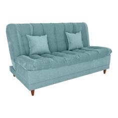 Imagem de Sofá Cama 3 lugares 1,85 mts Duda Matrix Azul