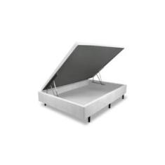 Imagem de Base Box para Colchão de Casal MGA Lift Cotton com Baú e Pistão à Gás - 39x138x188cm