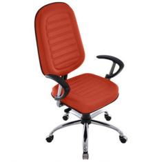 Imagem de Cadeira Para Escritório Presidente Gomada Linha Blenda Vermelho