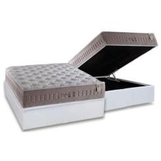 Imagem de Cama Box Baú Casal: Colchão Molas Anjos MasterPocket Ensacadas Richess