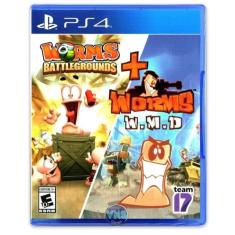 Imagem de jogo Worms Battleground+Worms W.M.D PS4