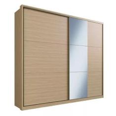 Imagem de Guarda roupa herval ph 1739 - cor cedro - com espelho