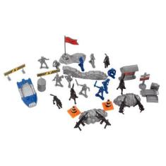 Imagem de Pote Colecionável Policia Combate Acessórios Colorido - Pica Pau