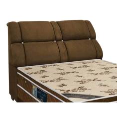 Imagem de Cabeceira Cama Box King Simbal Imperador King Marrom