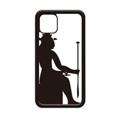 Imagem de Capa Egito Faraó Cetro Fresco Contorno para iPhone 12 Pro Max para Apple Mini Mobile Case Shell