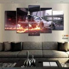 Imagem de Quadro Decorativo De Volta Para O Futuro 130x63 em tecido