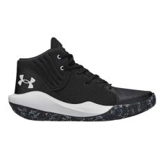 Imagem de Tênis Under Armour Jet 21 Basquete Preto e Grafite - Masculino 39-Masculino