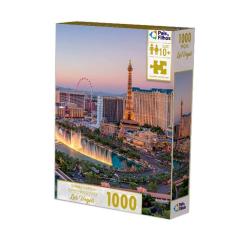 Imagem de Quebra-Cabeça - 1000 Peças - Las Vegas - Pais e Filhos