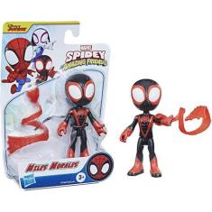 Imagem de Boneco Articulado Homem Aranha Miles Morales 10cm - Hasbro