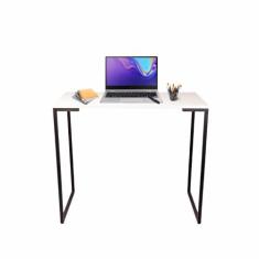 Imagem de Mesa Para Estudo Escritório Office E Decorativo 90X45 Cm - Kelan