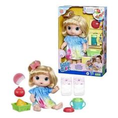 Imagem de Boneca Baby Alive Hora Do Suco Com Acessórios Loira Hasbro