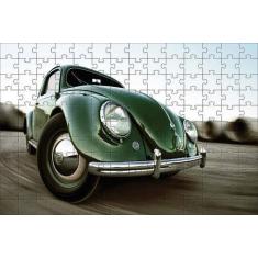 Imagem de Quebra-Cabeça Fuscas Coloridos Cognitivo Para Idosos  60 Peças - Reido