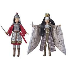 Imagem de Bonecas Mulan e Xianniang, capacete, armadura, espada