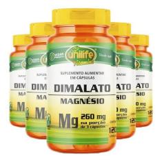 Imagem de Magnésio Dimalato Unilife 120 Cápsulas 5un