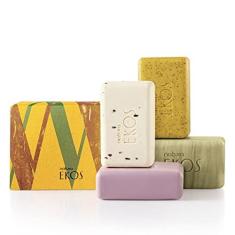 Imagem de Natura Sabonete em Barra Puro Vegetal Ekos Cremoso e Esfoliante - 4un de 100g