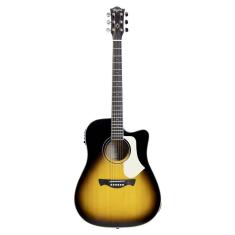 Imagem de Violão Elétrico Folk Tagima Vintage Sunburst Aço 6 Cordas