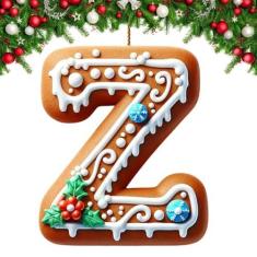 Imagem de Enfeites de letras para árvore de Natal, Enfeites de Natal em acrílico | Decoração de Natal interna engraçada Decoração de árvore de Natal - Enfeites de Natal Vresatile Decorações Ornamentos Decorativ