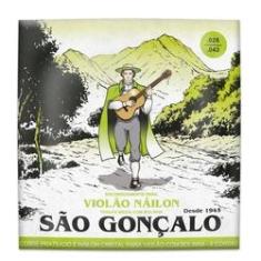 Imagem de Encordoamento Violão Nylon Cristal Cordas São Gonçalo - Com Bolinha