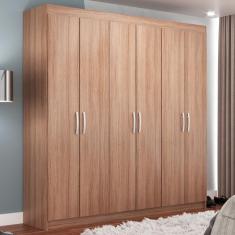 Imagem de Guarda-roupa Casal Montreal 6 Portas 2 Gavetas Demolição - Evidência Móveis