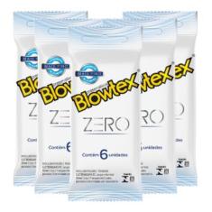 Imagem de Preservativo Blowtex Zero Mais Fino 5 Pacotes
