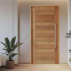 Imagem de Porta Pivotante Roma Tauari Batente 14 Puxador Tubo 800cm 110 X 210cm Direito Rodam