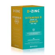 Imagem de Vitamina D + Zinco D-Zinc com 30 comprimidos Divina Pharma 30 Comprimidos