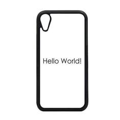 Imagem de Interface do programador Hello World para iPhone XR capa para proteção de telefone Apple