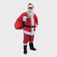 Imagem de Fantasia Papai Noel Adulto Traje Completo