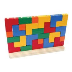 Imagem de Brinquedos Educativos - Blocos De Encaixe 25 Peças - Sonho De Crianca