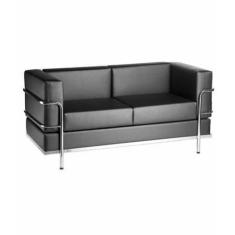 Imagem de Sofá Para Recepção De Escritório Linha Recepção Omega Preto - Design O