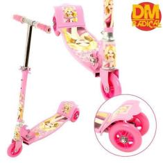 Imagem de Patinete De 3 Rodas Radical Top Belinda Rosa - Dm Radical Dm