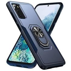 Imagem de SORAKA Capa para Samsung Galaxy S20 com anel de apoio para os pés Capa rígida de PC Capa de TPU macio para amortecedores Capa Samsung Galaxy S20 5G Capa robusta