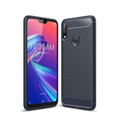Imagem de Brushed Texture Carbon Fiber Shockproof TPU Case for ASUS Zenfone Max Pro