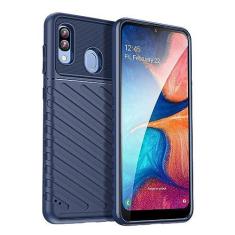 Imagem de Capas para Samsung Galaxy M10S.Caso básico,Botão de pressão flexível / 360 ° Proteção completa,Sensação arenácea