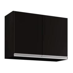 Imagem de Armário Aéreo De Cozinha Lavanderia 02 Portas Eva 80 Cm - D'rossi - Dr