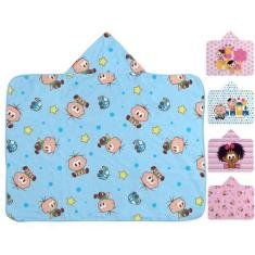 Imagem de Toalha de banho bebê turma da mônica c/ capuz - incomfral, CEBOLINHA 2