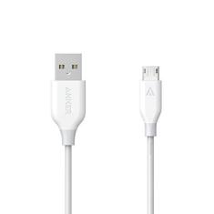 Imagem de Cabo Micro USB, Anker Powerline, 1.8 metros, 5x mais resistente, Branco