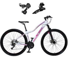 Imagem de Bicicleta Aro 29 KSW MWZA Feminino 24 Velocidades Alumínio MTB Câmbios