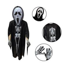 Imagem de Fantasia Halloween Infantil Pânico com Máscara e Luvas - Extra Festas