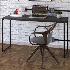 Imagem de Mesa Escrivaninha Dynamica Preto ônix/Preto 11068 - Compace