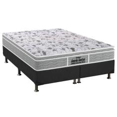 Imagem de Cama Box King: Colchão Anatômico Probel D45/EP Guarda Costas Próextreme Plus + Base CRC Suede Gray(193x203)