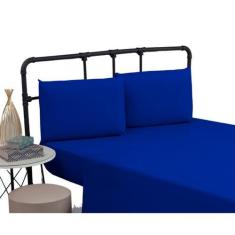Imagem de Lençol De Cama Casal Revenda Sem Elástico Hotel Pousada Cama Box - Nar