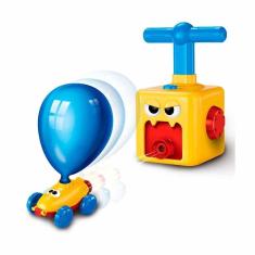 Imagem de Brinquedo Carrinho Lançador Com Balão Movido A Balão De Ar