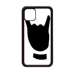 Imagem de Capa Corna Gesture Outline Pattern para iPhone 12 Pro Max para Apple Mini Mobile Case Shell